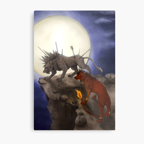 Nanaki and Seto Metal Print
