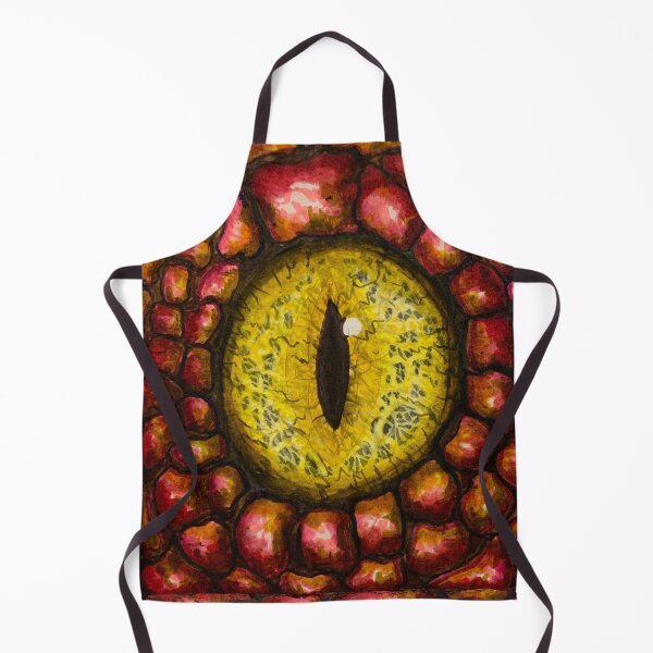 Item preview, The Crimson Dragon with Yellow Eye designed and sold by Lynn Harriet.