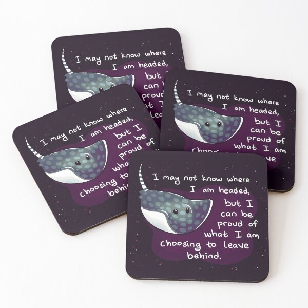 Item preview, "I Can Be Proud of What I am Leaving Behind" Encouraging Stingray designed and sold by thelatestkate.