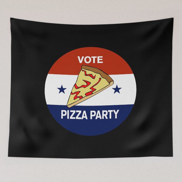 Item preview, Vote Pizza Party designed and sold by flippinsg.