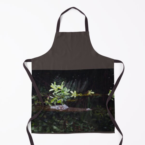 Item preview, Alligator Reflection in Swamp Water designed and sold by KbytesOfJax Outdoor and Nature.