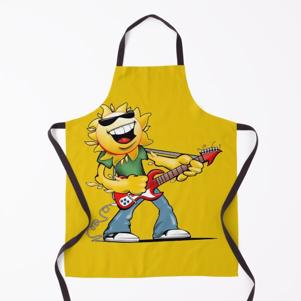 Item preview, Guitar Jammin' Sun Cartoon designed and sold by hobrath.