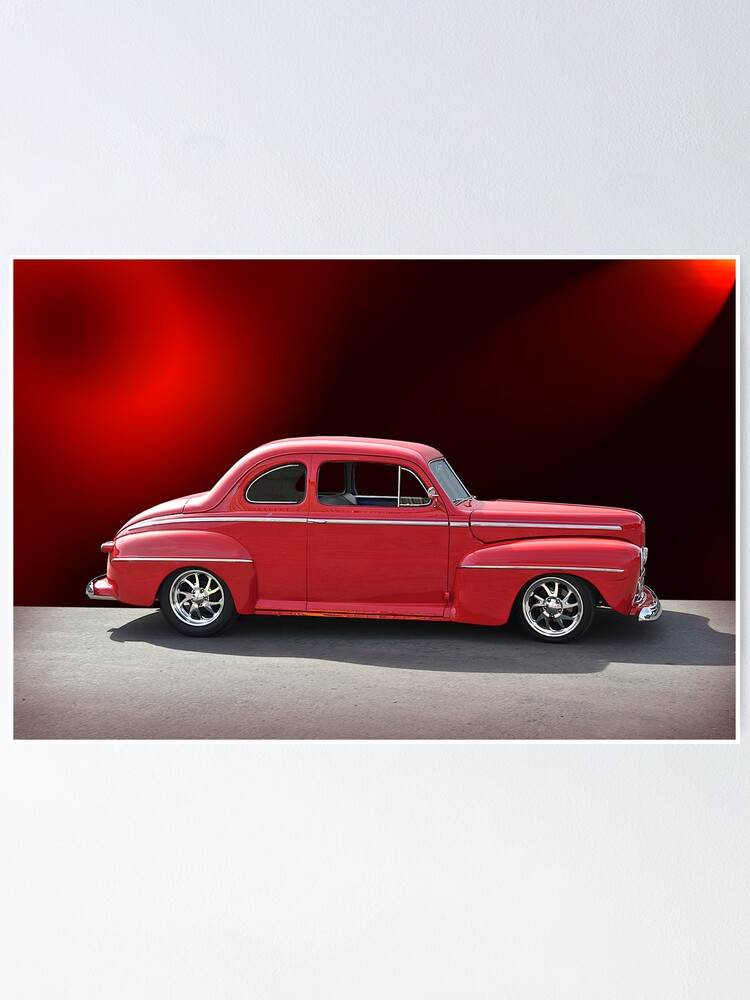 FORD VintagePoster 1947 Ford Coupe