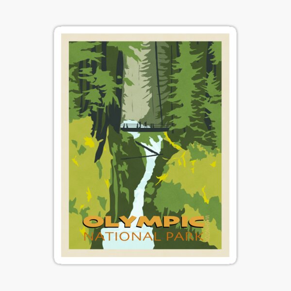 Artikel-Vorschau von Olympischer Nationalpark, designt und verkauft von Scerby Brain.
