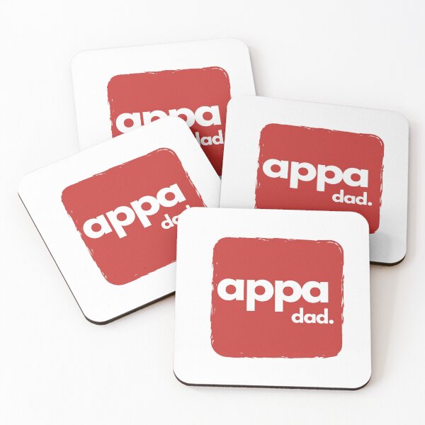 Item preview, Appa Korean Family Matching design for Father Red designed and sold by haikustore.