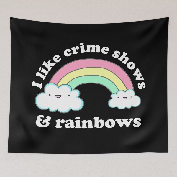 Item preview, Crime Shows & Rainbows designed and sold by AutonomousN.