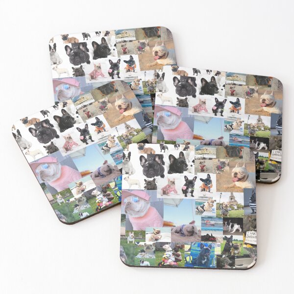 Item preview, French Bulldog Collage designed and sold by Yviemakes.