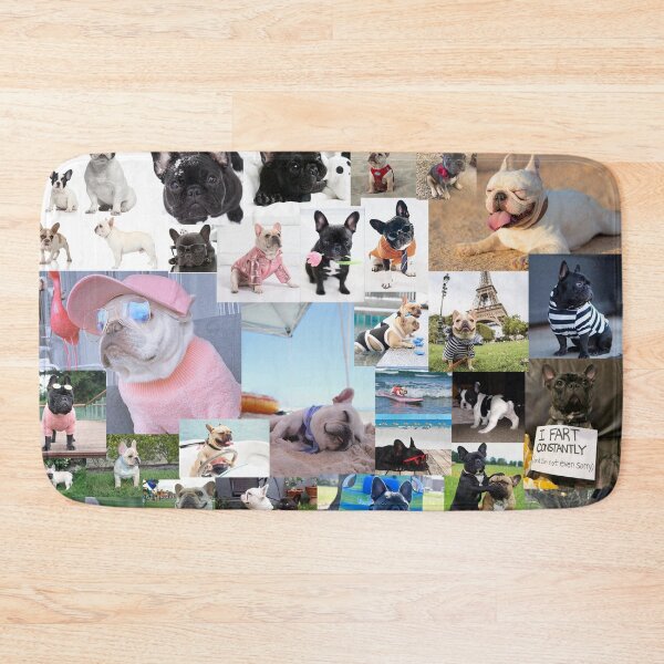 Item preview, French Bulldog Collage designed and sold by Yviemakes.