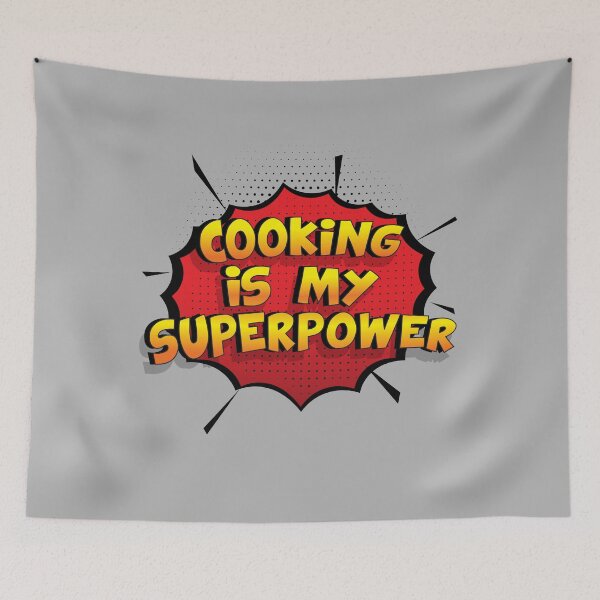 Artikelvorschau, Cooking ist mein Superpower Lustiges Cooking Designgeschenk entworfen und verkauft von Custom365.