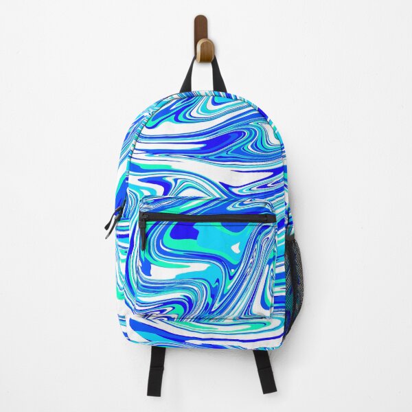 Item preview, Beach Abstract Swirl - Blue White designed and sold by Meliafroggy.