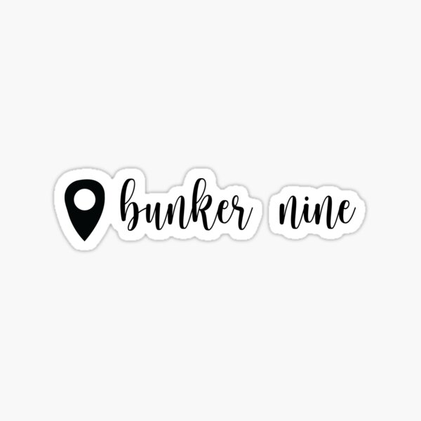 Vista previa del artículo con la obra «Bunker Nine Ubicación», diseñado y vendido por SophiaK-Media.