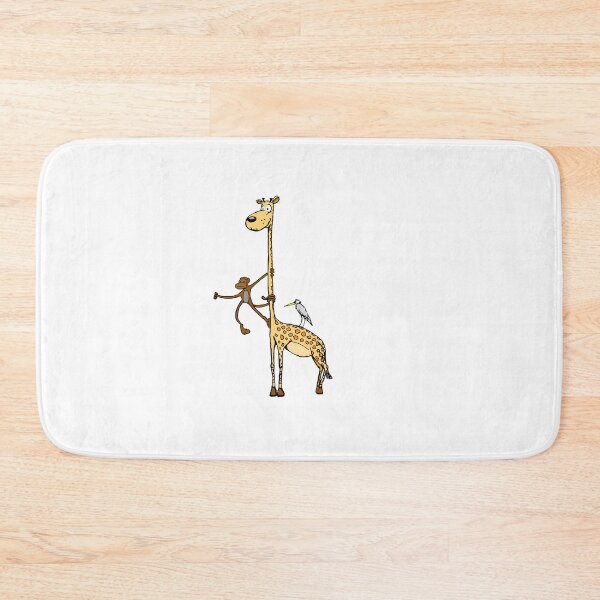Item preview, Giraffe, monkey, and egret... hanging out with friends designed and sold by Dantalbert.