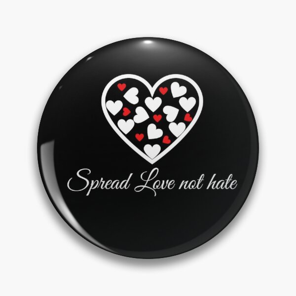 Item preview, spread love not hate designed and sold by widianeworld.
