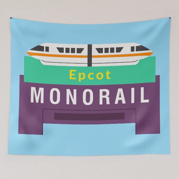 Item preview, TTC EPCOT Monorail Sign designed and sold by KungalooshCo.