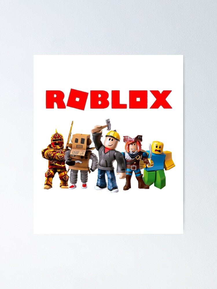 Roblox Poster By Yahiafashion Redbubble - roblox poster