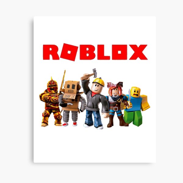 Lienzos Roblox Redbubble - lienzos roblox juego redbubble