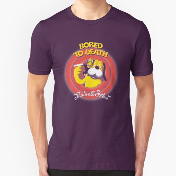 Bored to Death Slim Fit T-Shirt