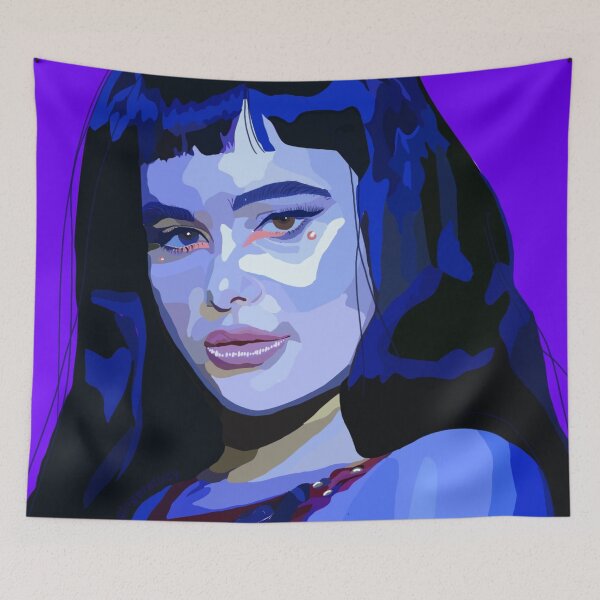 Item preview, Euphoria Kat Art purple designed and sold by thegingerstudy.