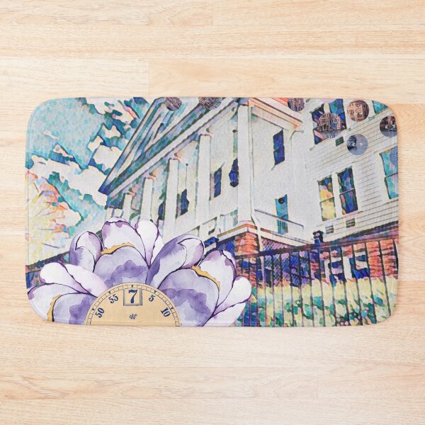 Item preview, Floral Landscape Collage Art designed and sold by lowodesigns.