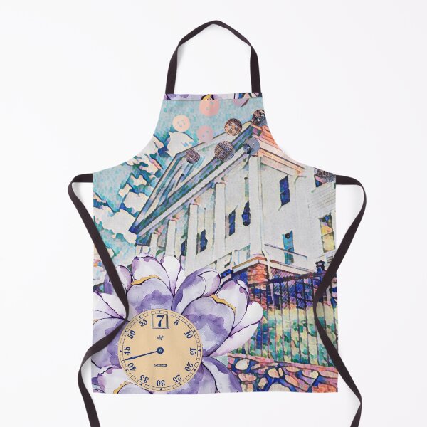 Item preview, Floral Landscape Collage Art designed and sold by lowodesigns.