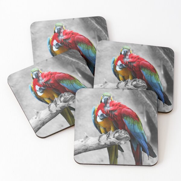 Item preview, Colorful Parrot black and white designed and sold by Jrw-Design.
