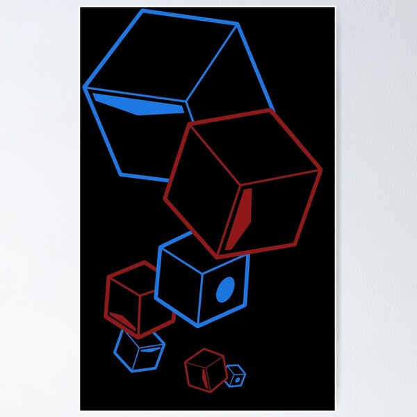 Item preview, Beat Saber - Floatin' Blocks - Black designed and sold by JessySketches.