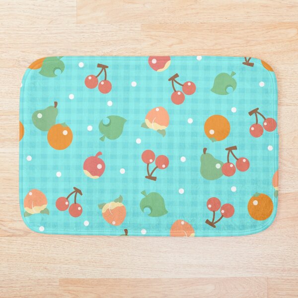 Item preview, Fruit Gingham Berry Blue designed and sold by bunnidesigns.