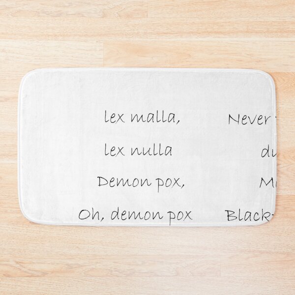 Item preview, Sticker Set Will, London, Shadowhunters, demon pox, lex malla, lex nulla in thin font designed and sold by ordinarysummer.