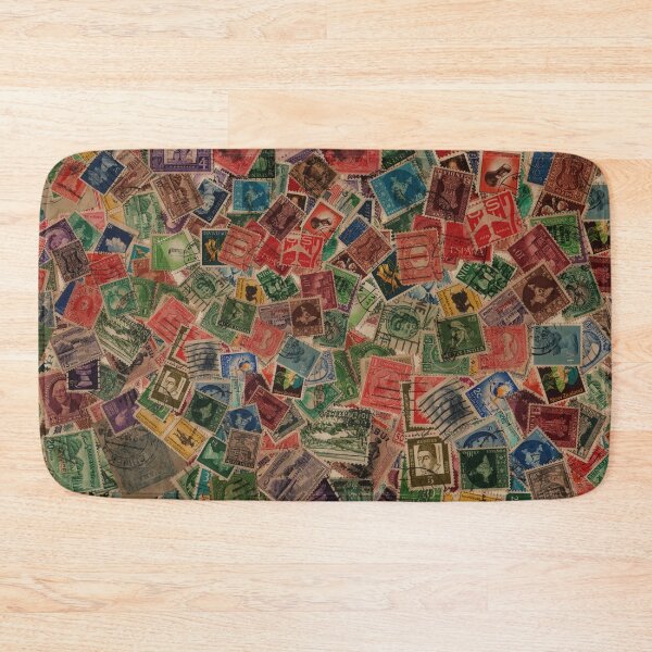 Item preview, Vintage Postage Stamps Collection designed and sold by NaturePrints.