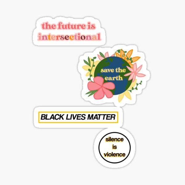 Social Justice Sticker Pack Sticker