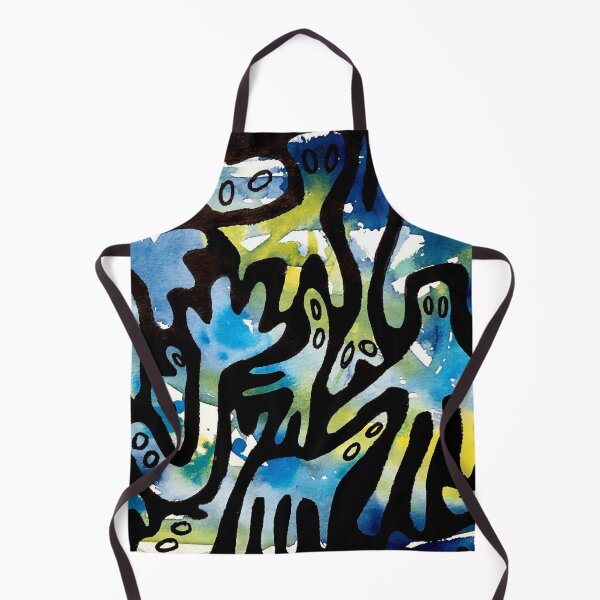 Item preview, Little Weirdos- Yellow and Blue designed and sold by Indrid H.