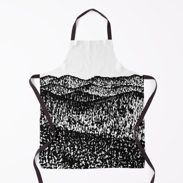 Item preview, Monochrome Mountains in Marker Pointillism  designed and sold by robinyukiko.