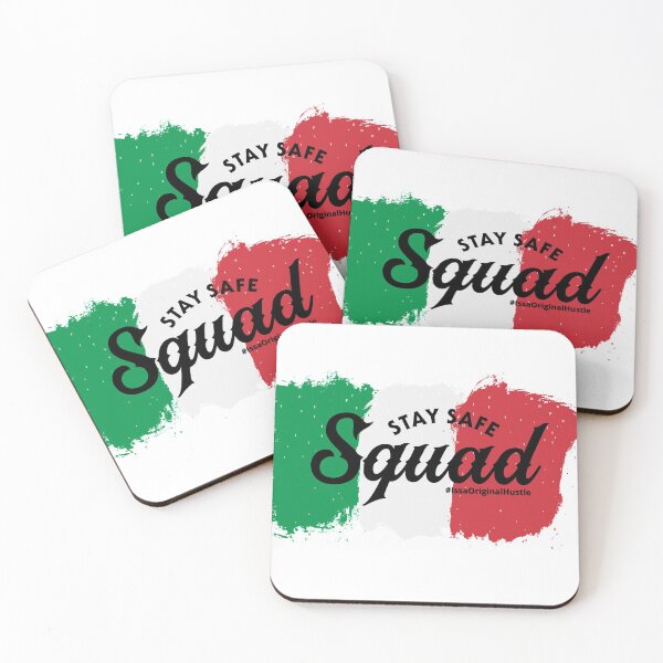 Item preview, Italian Flag with Stay Safe designed and sold by # IssaOriginalHustle.