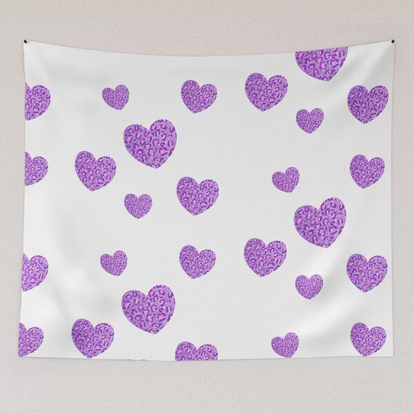 Item preview, cheetah print heart sticker pack designed and sold by brissadesigns.