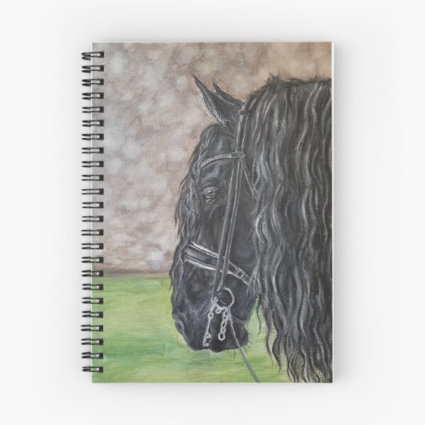 Item preview, Painted Friesian Horse  designed and sold by HermesRy.