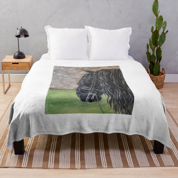 Item preview, Painted Friesian Horse  designed and sold by HermesRy.