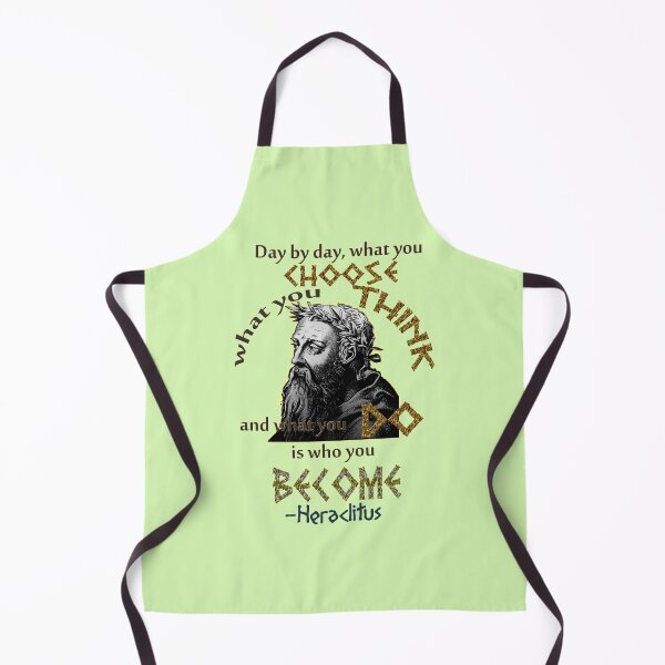 Item preview, Day by Day Heraclitus Quote for Self-Empowerment designed and sold by Shounenbat.
