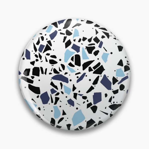 Item preview, Terrazzo Spot Blues on Blush designed and sold by ProjectM.