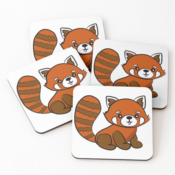 Item preview, red panda designed and sold by Joyce Song.
