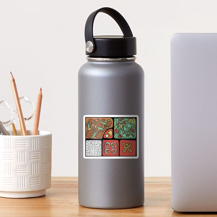 Bento Box Sticker Sticker