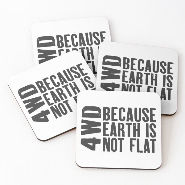 Item preview, 4WD, Because Earth is Not Flat designed and sold by AndrewY.
