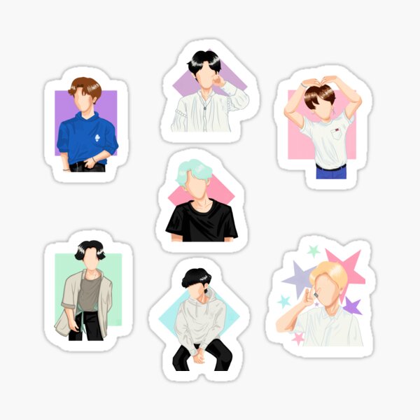 Artikel-Vorschau von BTS Pack, designt und verkauft von Yami-Doodles.