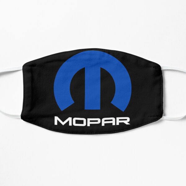 Fan Art Mopar Logo Bleu et Blanc Mask