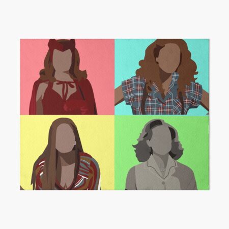 Four Realities Art Board Print