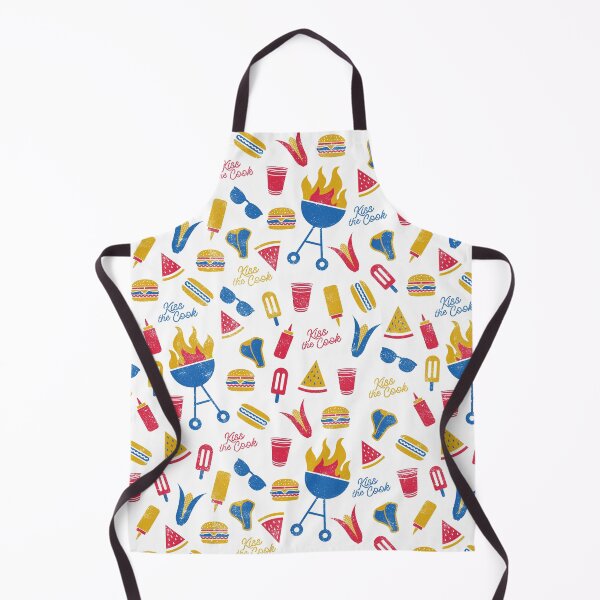 Item preview, Summer BBQ in Americana Palette designed and sold by latheandquill.