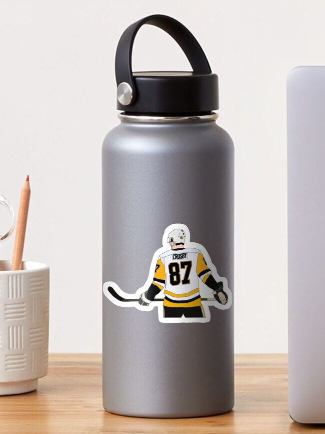 Sidney Crosby 87 Penguins Hockey  Sticker for Sale by maddie