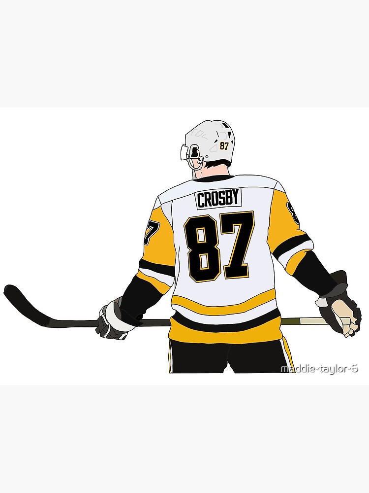 Sidney Crosby artwork, hockey stars, Pittsburgh Penguins, Crosby