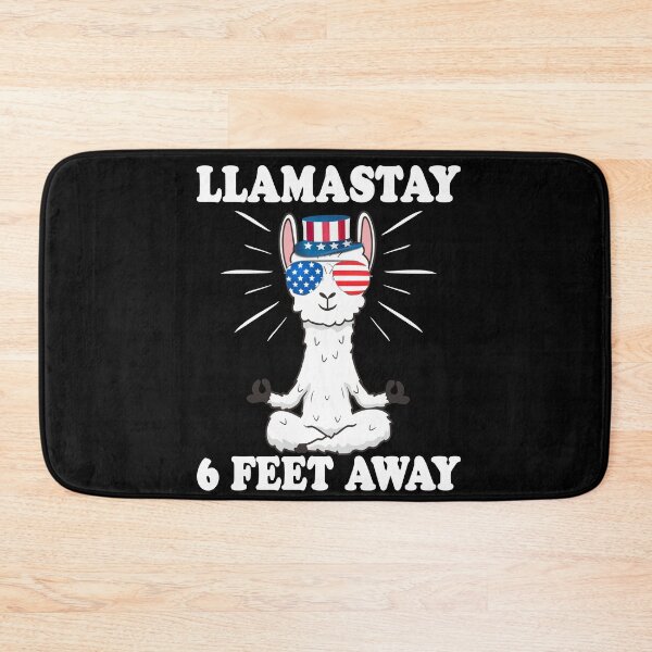 Item preview, Llamastay 6 Feet Away Funny, Llamastay 6 Feet Away, Distancing designed and sold by Mirnamar.