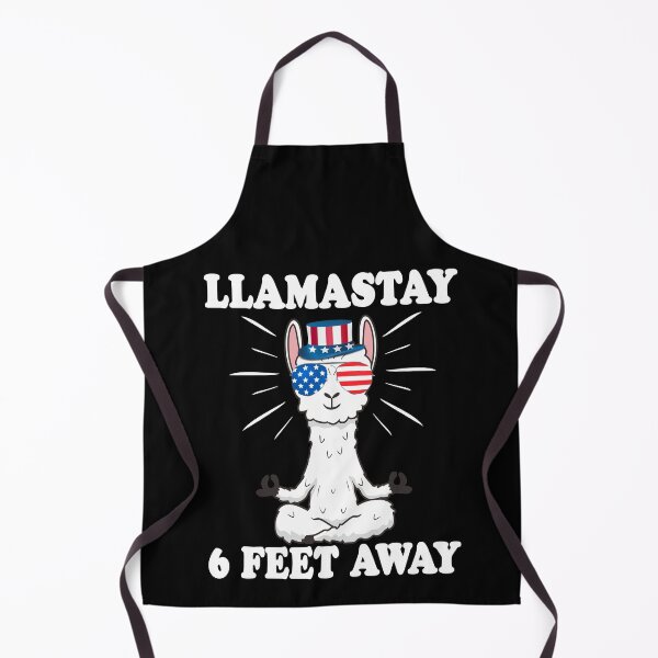Item preview, Llamastay 6 Feet Away Funny, Llamastay 6 Feet Away, Distancing designed and sold by Mirnamar.