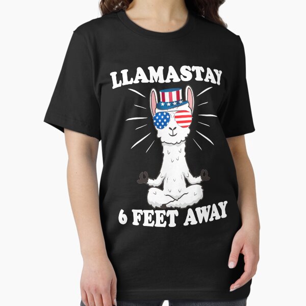Item preview, Llamastay 6 Feet Away Funny, Llamastay 6 Feet Away, Distancing designed and sold by Mirnamar.